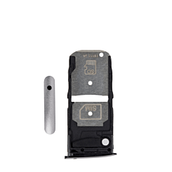 Sim Card Tray for Motorola Moto Z4 (1980) (SILVER)