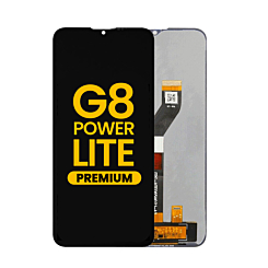 LCD Assembly without Frame for Motorola Moto G8 Power Lite (XT2055) (BLACK) (Premium)