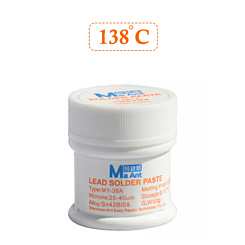MaAnt Tin Paste Silver-Containing Welding Flux Soldering Paste (50g) 138 ℃