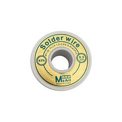 MaAnt High Purity Flux Free Soldering Tin Wire / Contecnt %63 - 0.3mm