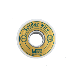 MaAnt High Purity Flux Free Soldering Tin Wire / Contecnt %63 - 0.5mm (Not Returnable)