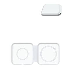 Magnetic Wireless Charging Pad Duo for Phones , Watch and Headphone  (15W) (Only Ground Shipping)