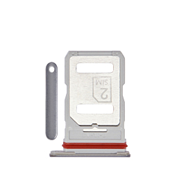 Dual Sim Card Tray for Motorola Edge 30 (2022) (SUPERMOON SILVER)