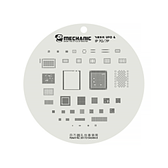 MECHANIC UFO 4 Series CPU BGA Reballing Planting Tin Plate For iPhone 7G / 7 Plus