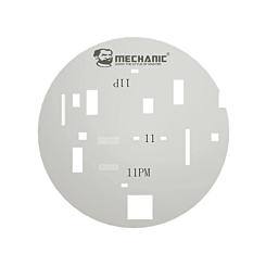 Stock up on the Mechanic UFO Screen Protection Planting Tin Steel Stencil for iPhone 11, 11 Pro, and 11 Pro Max. This item is not returnable.