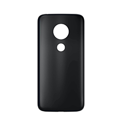 Back Cover for Motorola G7 Play (NO LOGO) (BLACK)