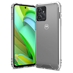 Moto G Power 5G (2023) Hybrid Case with Air Cushion Technology - CLEAR (Only Ground Shipping)