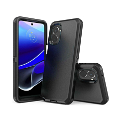 Heavy Duty Case for Moto G Power 5G (2024) (BLACK) (Only Ground Shipping)