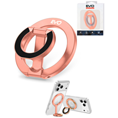 EVO FlexRing Magnetic Phone Holder with Kickstand Support & Wireless Charging (GOLD) (Only Ground Shipping)