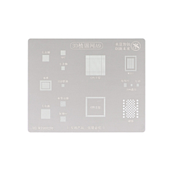 MIJING 3D BGA Reball Stencil for iPhone 6S / 6SP (A9) (Not Returnable)