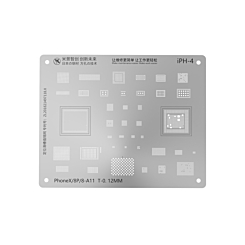 Stock up on the MiJing high-precision BGA reballing stencil for iPhone 8, 8P, and X. This item is not returnable.
