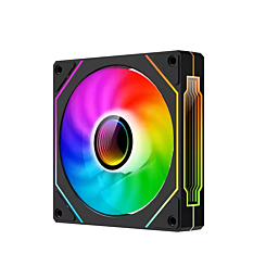 4Pro (ARGB) Quiet Cooling Fan (120*120*25MM) (BLACK) (Only Ground Shipping)