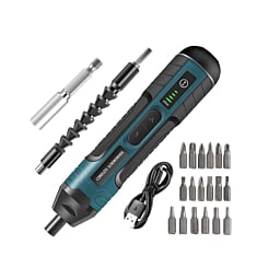 Small Multi Function Rechargeable Lithium-Ion Electric Screwdriver (Only Ground Shipping)