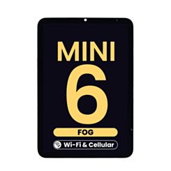 LCD and Digitizer Assembly for iPad Mini 6 (Cellular and WiFi Version) (Premium Assembled)