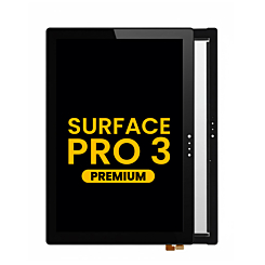 LCD Assembly without Frame for Microsoft Surface Pro 3 (1631 / TOM12H20) (BLACK) (Premium)