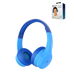 Motorola JR300 Wireless Kids Over-Ear Headphones (BLUE) (Only Ground Shipping)