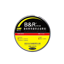 B&R Molybdenum Wire LCD Cutting Glass Separation (0.03mm / 100M)