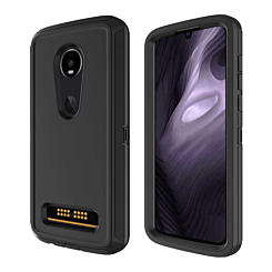 Heavy Duty Case for Moto Z4 (BLACK) (Only Ground Shipping)