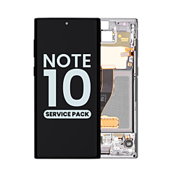 Grab the wholesale deals on the OLED Assembly with Frame for Galaxy Note 10 N970 in Aura White, Service Pack.