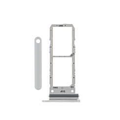 Stock up on the dual SIM card tray for Galaxy Note 20 5G in silver.
