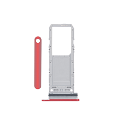Buy the single SIM card tray for Galaxy Note 20 5G in red.
