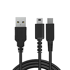 2in1 USB Charging Cable for Nintendo 3DS XL / 2DS / 3DS / DSi XL / Dsi / DS Lite