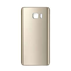 Purchase the Back Glass with Camera Lens and Adhesive for Galaxy Note 5 No Logo in Gold Platinum.