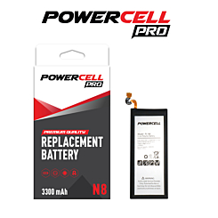 Buy the POWERCELL PRO Replacement Battery for Galaxy Note 8.