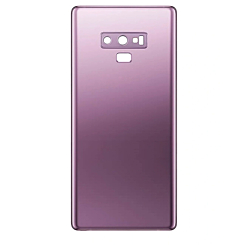 Shop the Back Glass with Camera Lens for Galaxy Note 9 US and International versions in Lavender Purple, Service Pack.