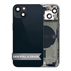 Shop the Housing Frame with Small Parts Pre-Installed for iPhone 13 BLACK International OEM Pull A Grade.

