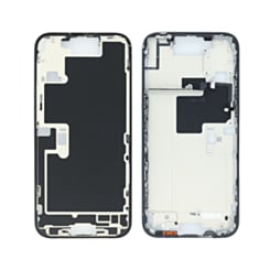 Back Housing Frame with Small Parts Pre-Installed for iPhone 16 Pro Max (WHITE TITANIUM) (International) (OEM Pull A Grade)