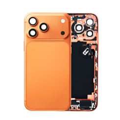Back Housing Frame with Charging Port Flex & Small Parts for iPhone 17 Pro Max (COSMIC ORANGE) (US Version) (OEM Pull A Grade)