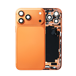 Back Housing Frame with Small Components Pre-Installed for iPhone 17 Pro Max (COSMIC ORANGE) (US Version) (OEM Pull A Grade)