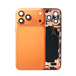 Back Housing Frame with Small Components Pre-Installed for iPhone 17 Pro Max (COSMIC ORANGE) (International Version) (OEM Pull B Grade)