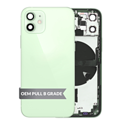 Housing Frame with Small Parts Pre-Installed for iPhone 12 Mini (GREEN) (International) (OEM Pull B Grade)
