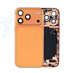Back Housing Frame with Small Components Pre-Installed for iPhone 17 Pro (COSMIC ORANGE) (US Version) (OEM Pull B Grade)