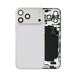 Back Housing Frame with Small Components Pre-Installed for iPhone 17 Pro Max (SILVER) (International Version) (OEM Pull A Grade)