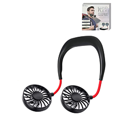 WINDFLEX Portable Neck Fan - BLACK (Only Ground Shipping)