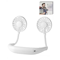 WINDFLEX Portable Neck Fan - WHITE (Only Ground Shipping)