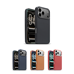 New Leather Case with Wireless Charger for iPhone 17 Pro (Only Ground Shipping)