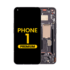 OLED Assembly with Frame for Nothing Phone 1 (BLACK) (Premium)
