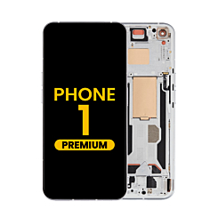 OLED Assembly with Frame for Nothing Phone 1 (WHITE) (Premium)