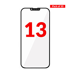 Front Glass with OCA (Pack of 10) for iPhone 13 (Premium)
