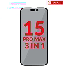 3in1 (Front Glass + Polarizer Film + OCA) for iPhone 15 Pro Max (Premium)