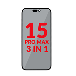 G+ OCA PRO 3-in-1 (Front Glass + Polarizer Film + OCA) for iPhone 15 Pro Max (Premium)