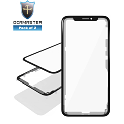 Order the iPhone 11 OCA Master with front glass, frame, and OCA pre-installed, 3 in 1, pack of 2.

