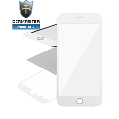 iPhone 8 OCA Master (Front Glass + Frame + OCA Pre-Installed) (3in1) (WHITE) (Pack of 2)