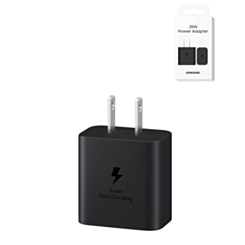 USB-C Samsung Wall Power Adapter (25W) (Oem Pull A Grade) (Only Ground Shipping)