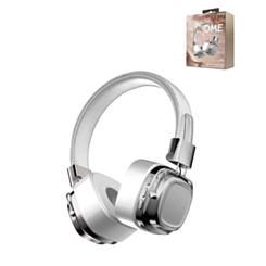 CHROME On-Ear Wireless Headphones - WHITE (Only Ground Shipping)