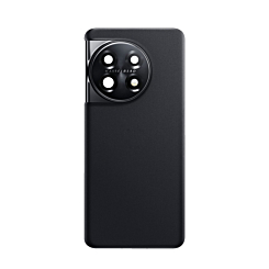 Back Cover with Camera Lens for OnePlus 11 (BLACK)